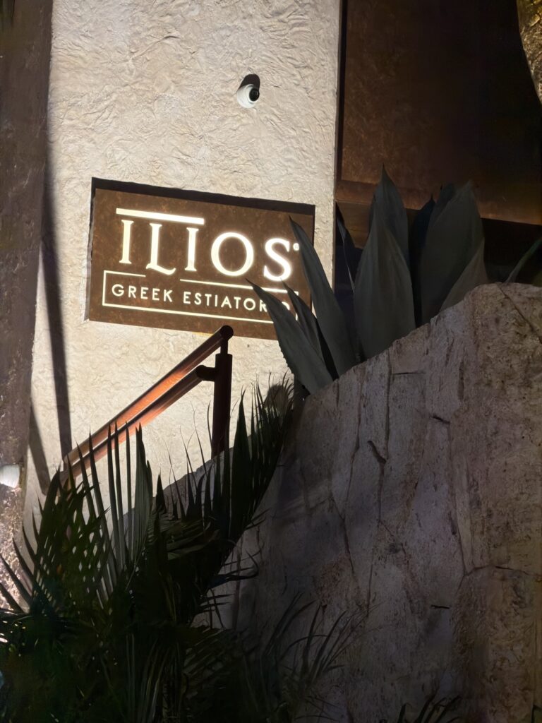 The entrance at Ilios.